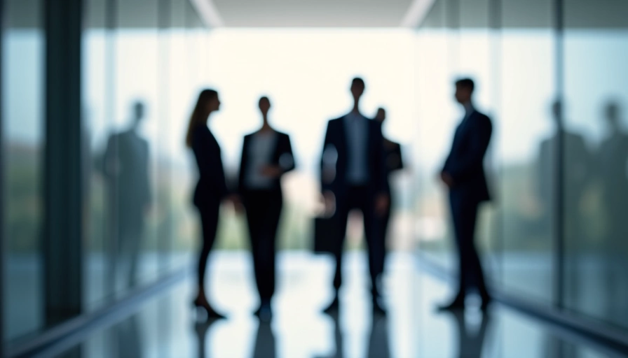 Abstract elegant image representing a dedicated professional team
